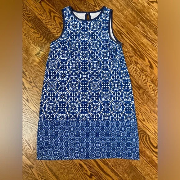 Blue Tank Dress - Picture 1 of 5